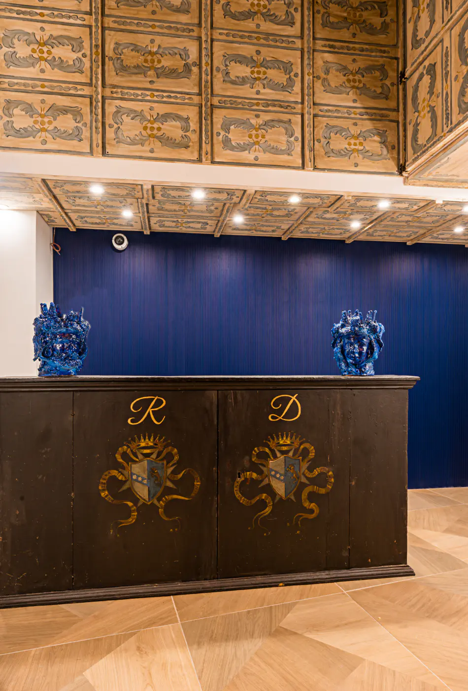 Reception Palazzo Caminneci - Rooms Apartment Palermo Sicily